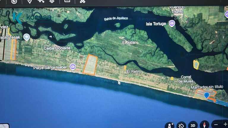 Venta de terreno en Bahía de Jiquilisco - El Salvador